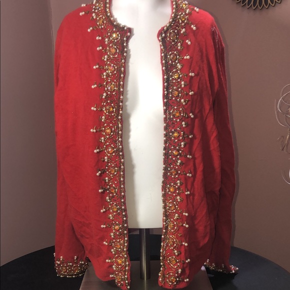 Sweaters - Vintage Sweater Jacket/Cardigan